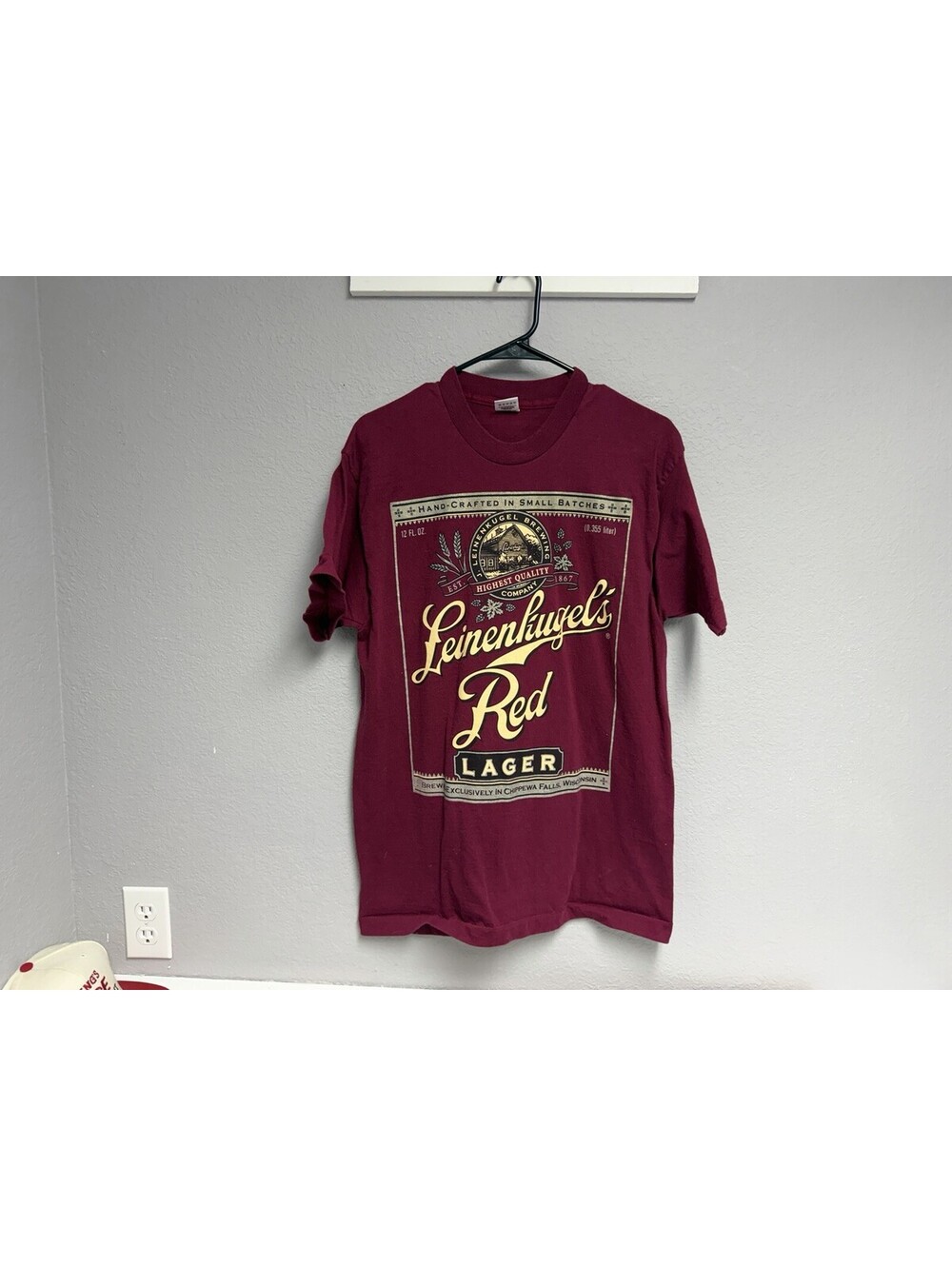 Vintage 90’s Leinenkugel’s Red Lager T Shirt / Size Large
